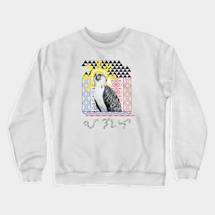 Philippine Eagle / Baybayin word Agila (Eagle) Crewneck Sweatshirt